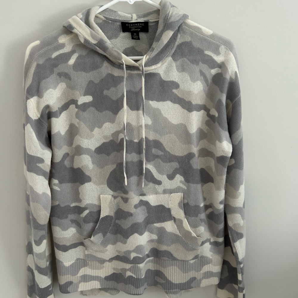 Charter Club cashmere hoodie